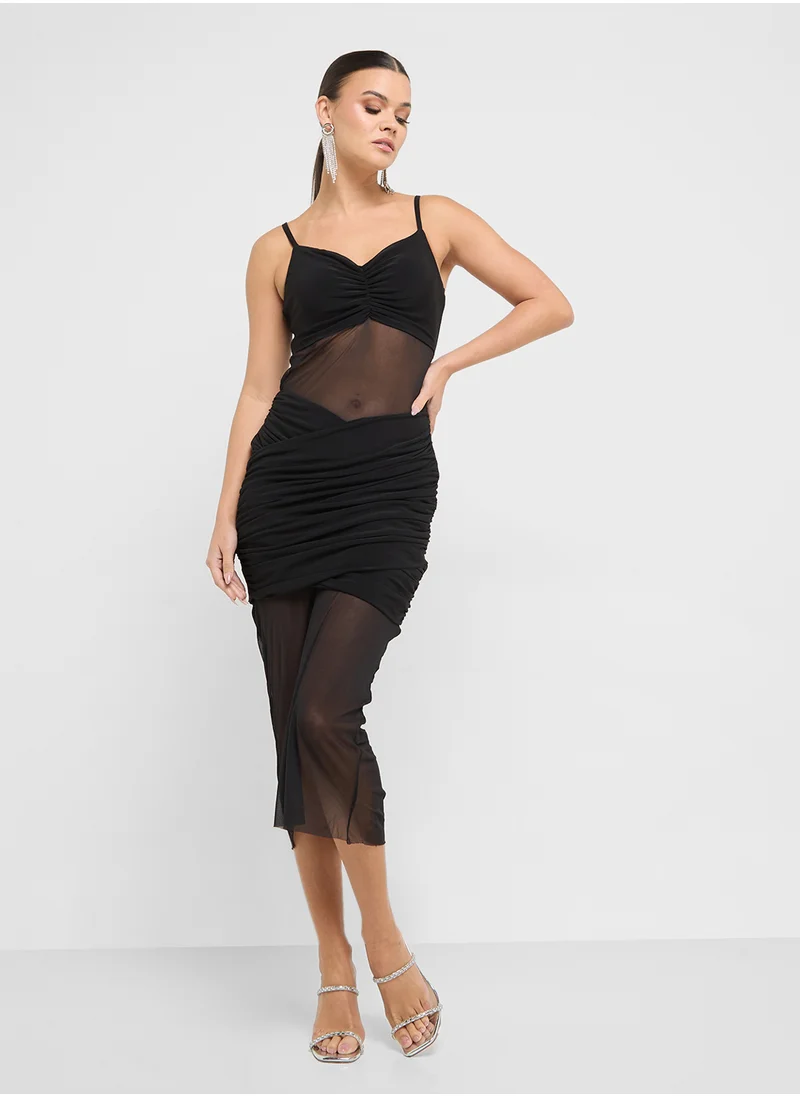 ايلا ليمتد اديشن Sheer Bodycon Dress