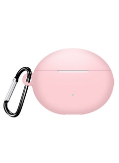 Youque Silicone Earphone Cover Case for Huawei Freebuds 5i 6i Pink 