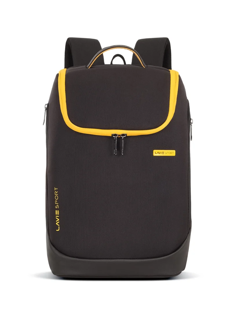 Sport 23L Duke Backpack | 18 inches | Laptop Compatiable (Black/Yellow)