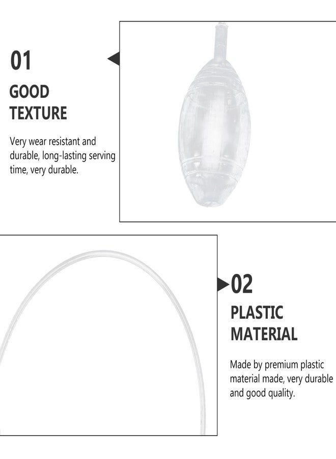 BESTonZON Moving Ear Hat Airbag Accessories 20 Pieces Transparent 19.09 Inch Replacement Parts for Diy Cosplay Hats with Moving Ears - Image 4
