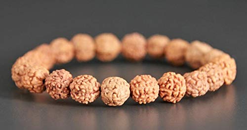 RDK Original Rudraksha Bracelet 8 mm with 20 Beads for Men and Women (Pack of 1) - Image 2