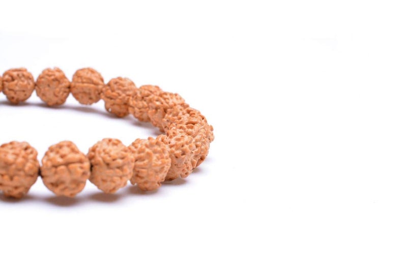 RDK Original Rudraksha Bracelet 8 mm with 20 Beads for Men and Women (Pack of 1) - Image 4