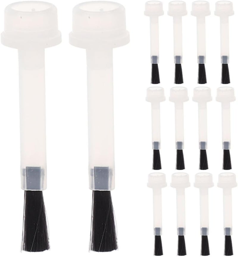 Beaupretty 100pcs Nail Polish Replacement Brush Dip Powder Liquid Replacement Brushes Nail Polish Gel Brush Nail Art Nail Bottles Accessories