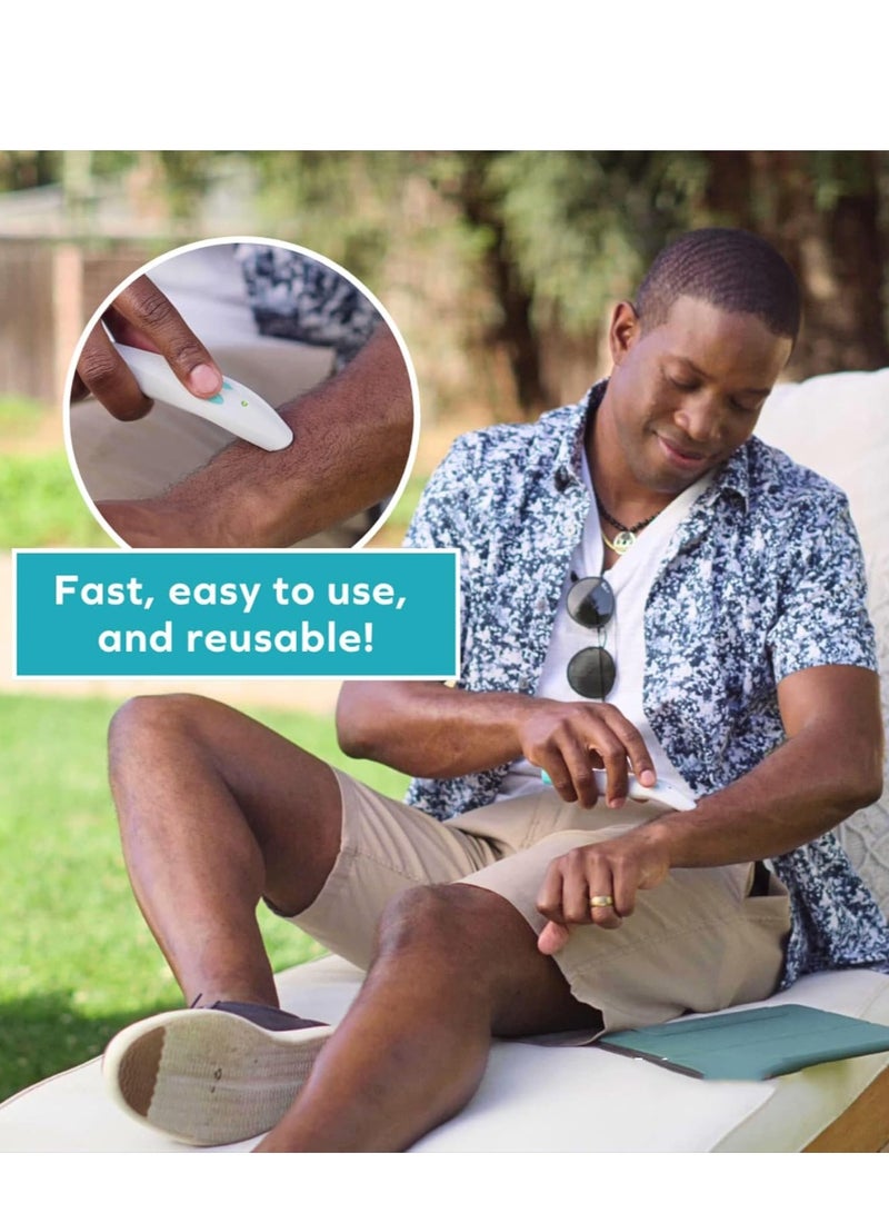 Captaintech Insect Sting and Bite Itch Relief Pen Portable Effective Anti Chemical Free Treatment with Heat for Symptom from Mosquito Bug Bites for Indoor Outdoor 2 pcs - Image 3