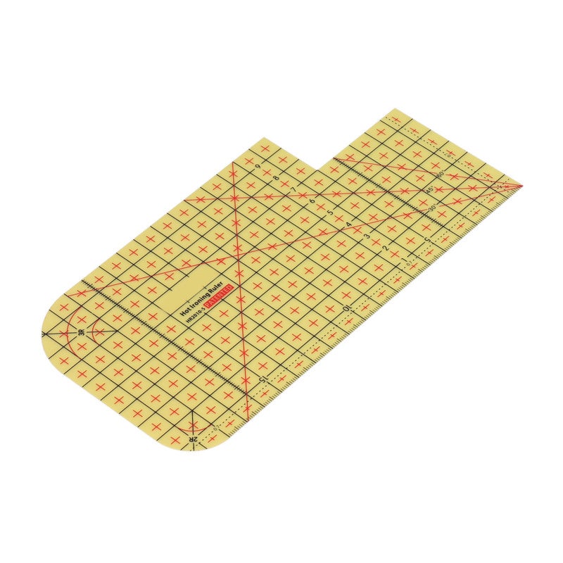 KEARING Hot Ironing Ruler 160℃ High Temperature Resistant Plastic Soft Ironing Tool - Convenient Measurement Easy Hem Measurement for Sewing Quilting - Image 3