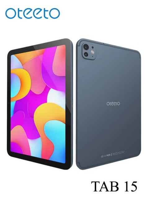Oteeto TAB 15 10.1" Android 13 Tablet with Keyboard Stylus & Case Slim 5G Dual SIM LTE Octa Core Tablet with 8GB RAM 512GB ROM 6000mAh Battery INCELL Display Front & Rear Camera USB C Budget Android Tab for Students Gaming Zoom Learning & Travel