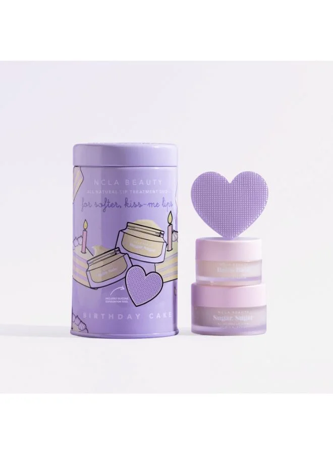 Ncla NCLA Beauty Birthday Cake Lip Care Set + Lip Scrubber