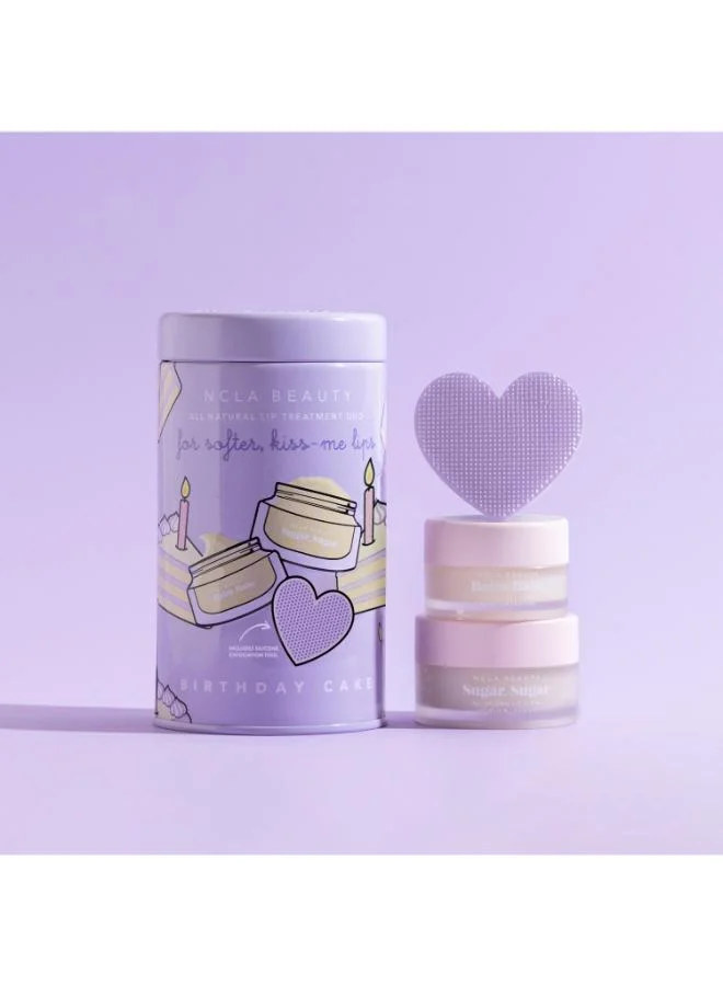 Ncla NCLA Beauty Birthday Cake Lip Care Set + Lip Scrubber