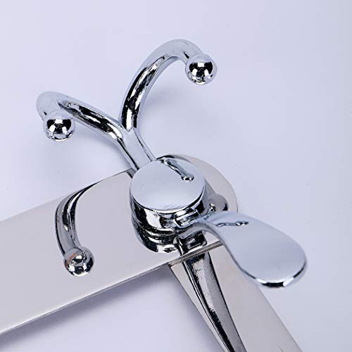 Encozy Over The Door Hooks,Coat Rack for Hanging Clothes Hat Towel (Heavy Duty Silver 2pcs) - Image 2