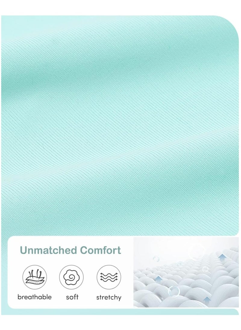 LOVE BELL Women's 6 Pack Seamless Panty - Invisible, Soft & Smooth Fit Underwear for Ladies. (UAE/KSA, Alpha, XXL, Regular, Regular, Classic Plain With Flower - 6 Pcs Pack) - Image 5