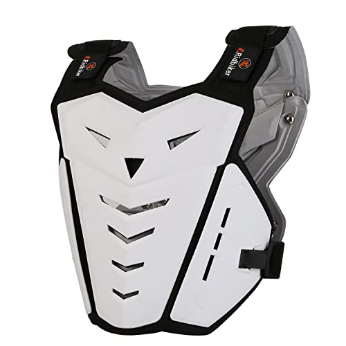 RIDBIKER Motorcycle Body Armor Vest Dirt Bike Gear, Chest Protector Motocross Gear Motorcycle Chest Back Protector for Men Mountain Bike Protective Gear MTB Racing Off-Road - Image 1