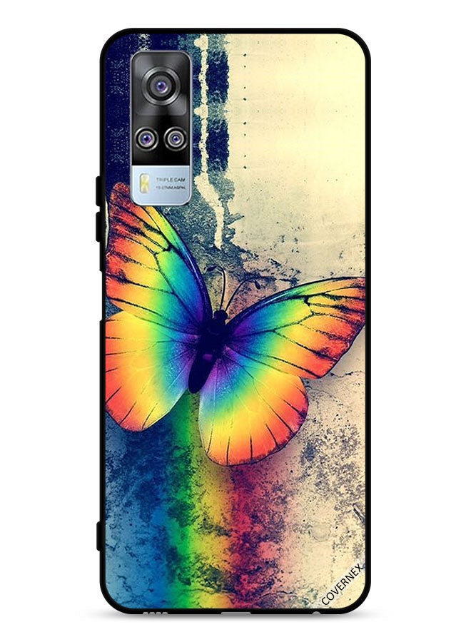 Covernex vivo Y53s 4G Protective Case Cover Vintage Rainbow Butterfly