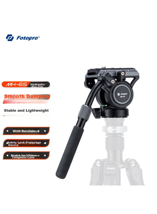Fotopro Mh-6s Tripod, Monopod, Photography And Videography, Dslr Camera, Hydraulic Head - Image 1
