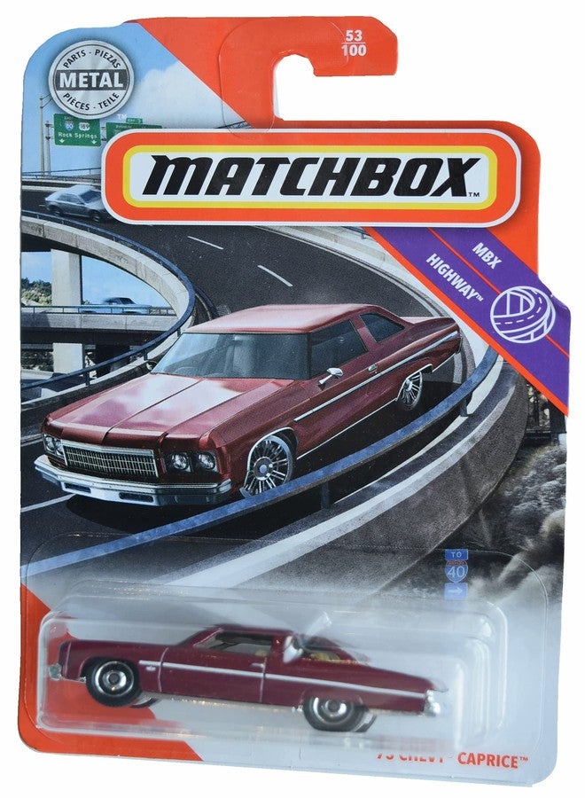 MATCHBOX ماتش بوكس '75 شيفي كابريس، MBX هايواي 53/100