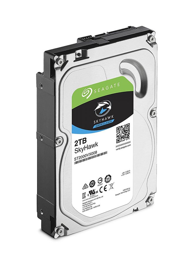 Seagate SkyHawk, Surveillance Internal Hard Drive HDD – 3.5 Inch SATA 6 Gb/s 64 MB Cache for DVR NVR Security Camera System, and Three-year Rescue Services (ST2000VX008) 2 TB - Image 2