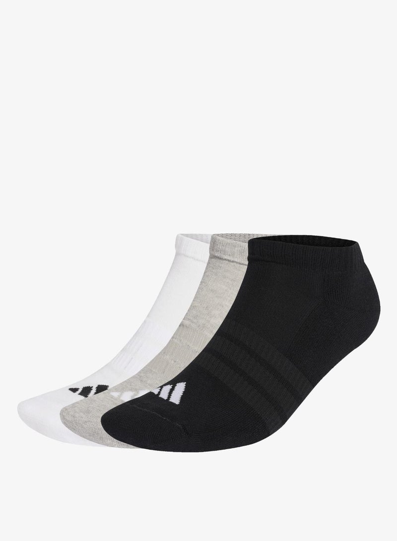 اديداس جوارب Cushioned Essentials Low Cut 3 Pair Pack - Image 1