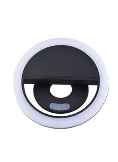 Generic Ring Selfie Light For Smartphone Black/White  - Image 2