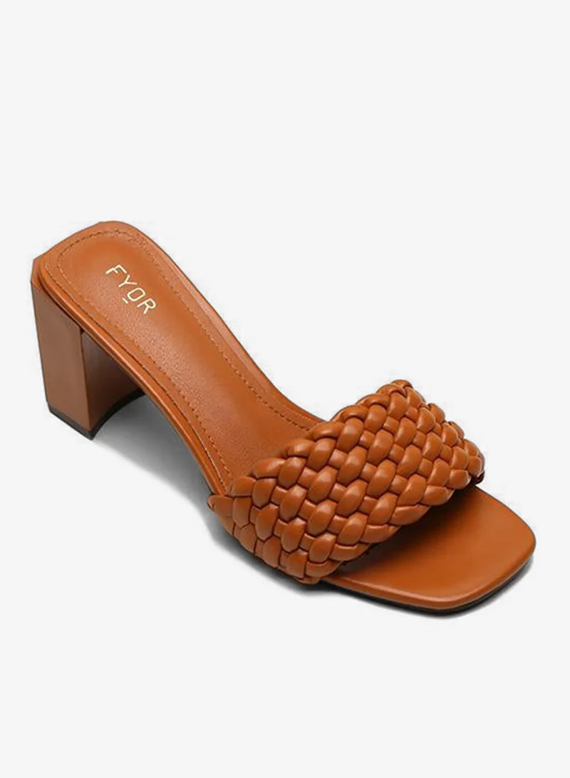 FYOR Hand-Woven Statement Mule CMJ 10