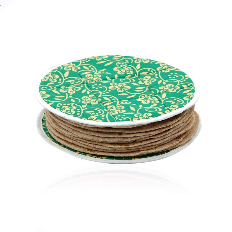 Atipriya Cotton 4 Pieces Roti Cover/Chapati Cover/Roti Rumals (multicolor,bright and beautiful) 2 Piece Top & 2 Piece Bottom - Image 2