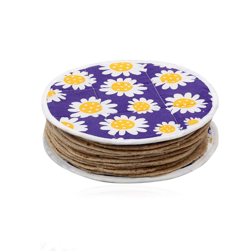 Atipriya Cotton 4 Pieces Roti Cover/Chapati Cover/Roti Rumals (multicolor,bright and beautiful) 2 Piece Top & 2 Piece Bottom - Image 4
