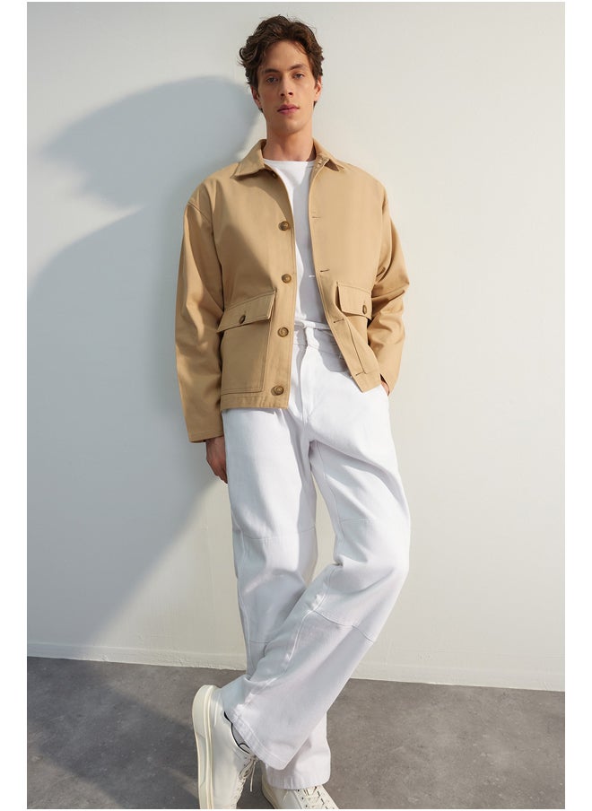trendyol - Jacket - Beige - Regular fit - Image 1