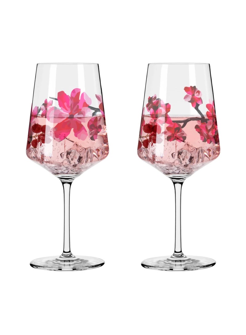 Ritzenhoff 2-Piece Crystal Glass Set – 544 ml | Ideal for Juice, Mocktails, Water & Sparkling Drinks | Gift Packaging | Made in Germany - Image 2