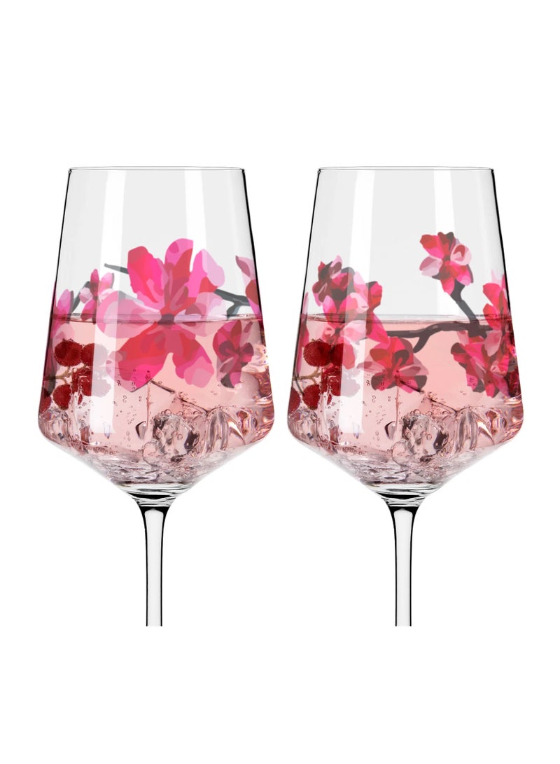 Ritzenhoff 2-Piece Crystal Glass Set – 544 ml | Ideal for Juice, Mocktails, Water & Sparkling Drinks | Gift Packaging | Made in Germany - Image 3