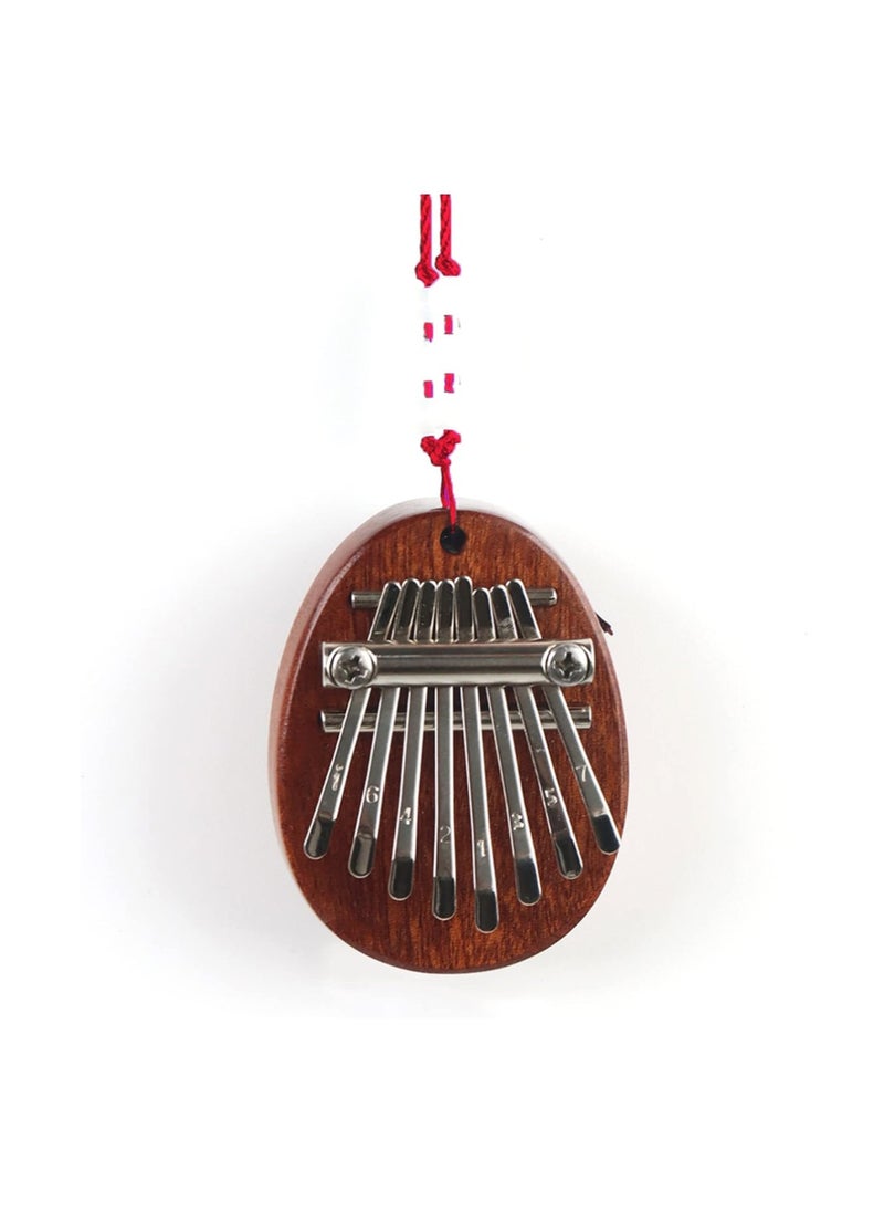BYLA Kalimba Thumb Piano 8 Keys ， Portable Mini Size Finger Piano Marimba Musical Instruments Solid Wood Mibra Gift for Kids and Piano Beginners Professional  - Image 5