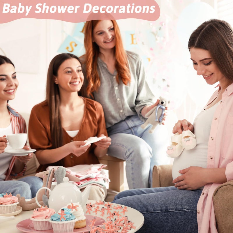 Blowata 120 PCS Plastic Babies for Games, 1 Inch Bulk Mini Babies Tiny Babies for King Cake Babies Ice Cube Game, Small Plastic Babies for My Water Broke Baby Shower Decorations - Image 5