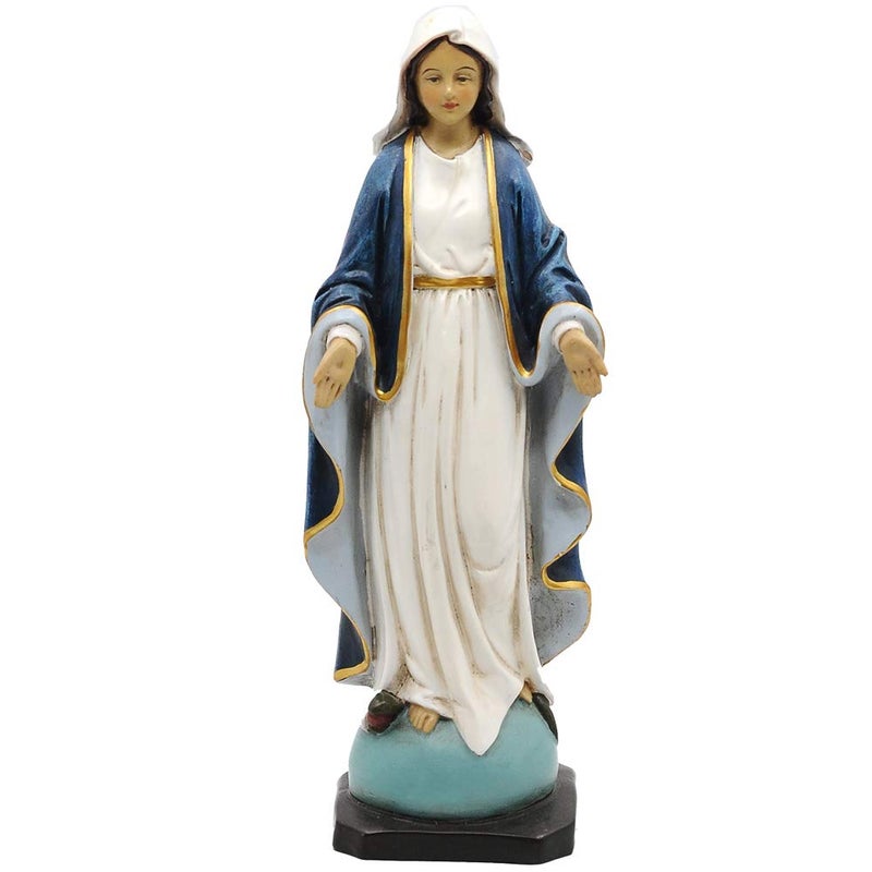 Comfy Hour Comfy Hour Mindful and Sacred Collectio 9 Religious Generous Virgin Mary Statue The Blessed Mother of The Immaculate Concepcion Home Madonna Figurine Polyresin 