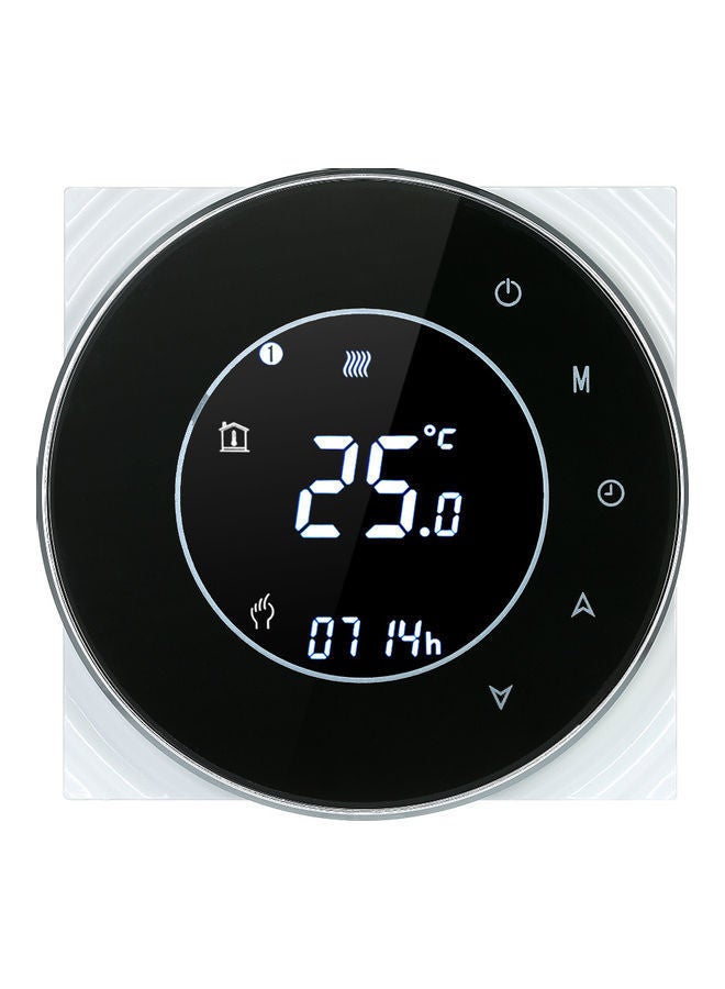 NIBEMINENT Gas Boiler Heating Thermostat Black/White - Image 1