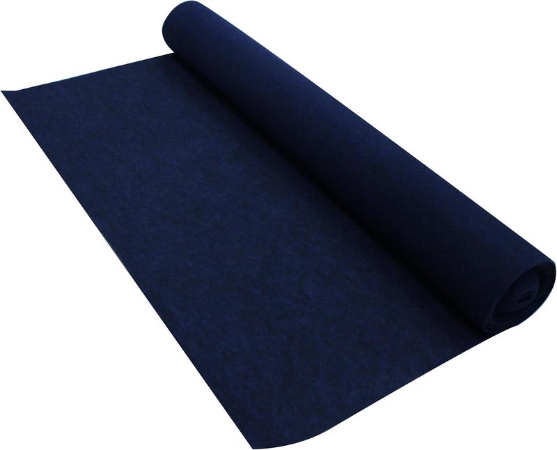 Absolute USA Absolute C10BL 10-Feet Long/4-Feet Wide Carpet for Speaker Sub Box, RV Truck Car/Trunk Laner (Blue) - Image 2
