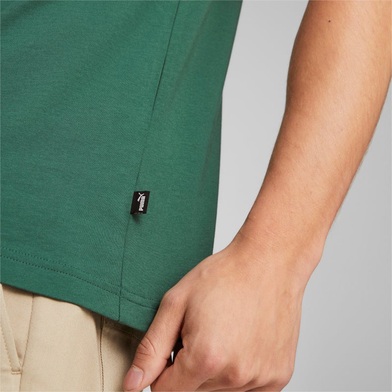 PUMA GRAPHICS Retro Mens Green T-shirt - Image 5