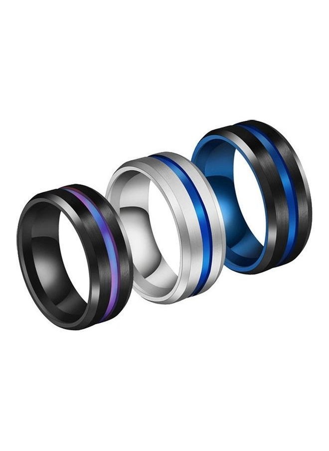 NIBEMINENT Medical Weight Loss Titanium Steel Colour Ring  - Image 2