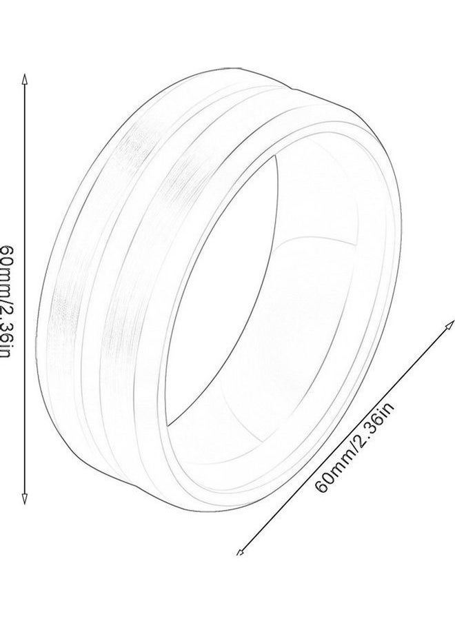 NIBEMINENT Medical Weight Loss Titanium Steel Colour Ring  - Image 5