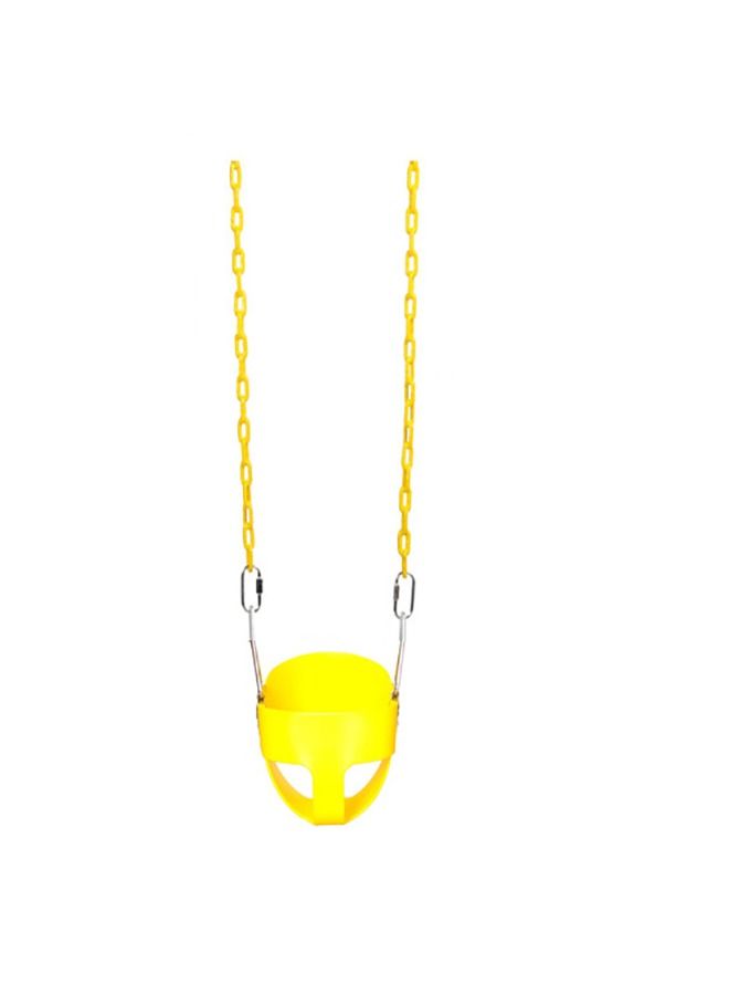 JSAITOYS Heavy-Duty High Back Full Bucket Toddler Swing Seat With Coated Chains And Hook - Image 1