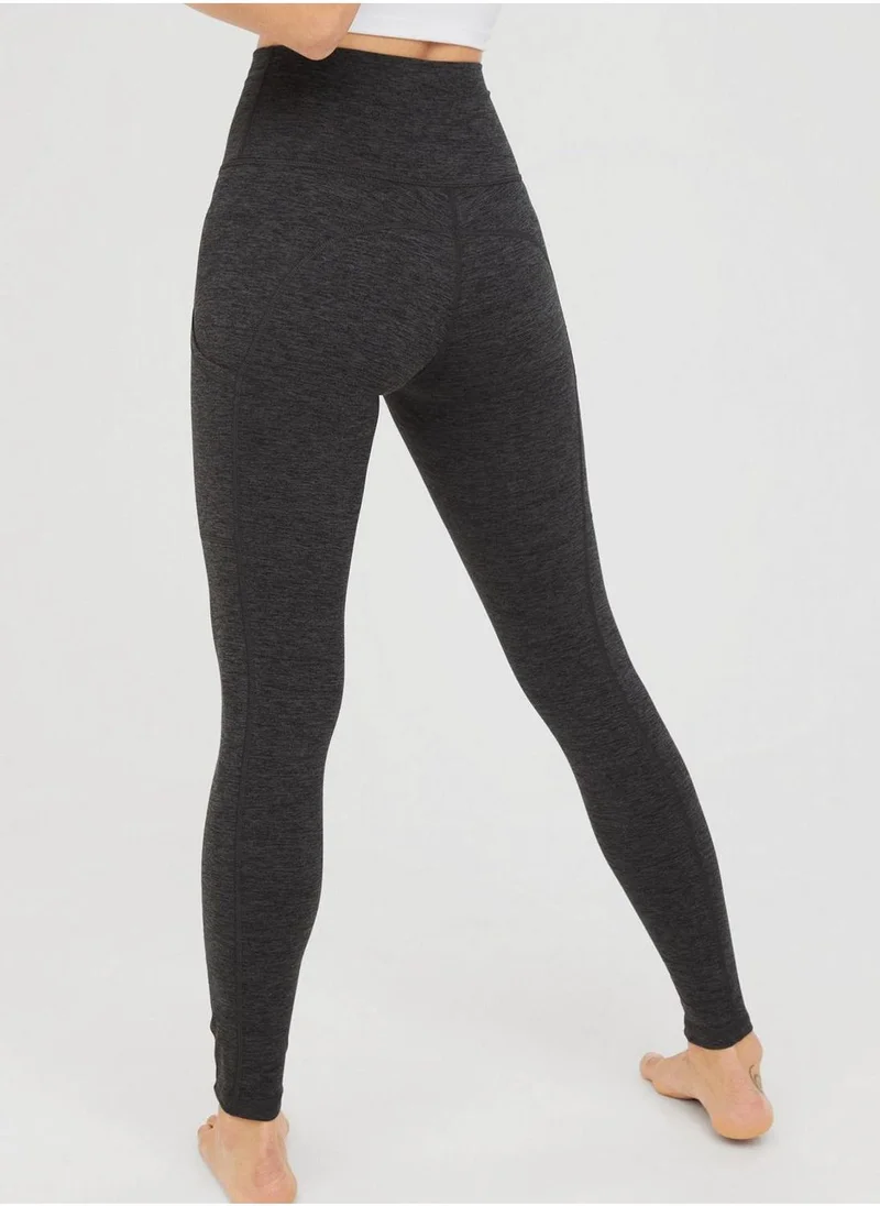 Aerie High Waist Pocket Detail Leggings