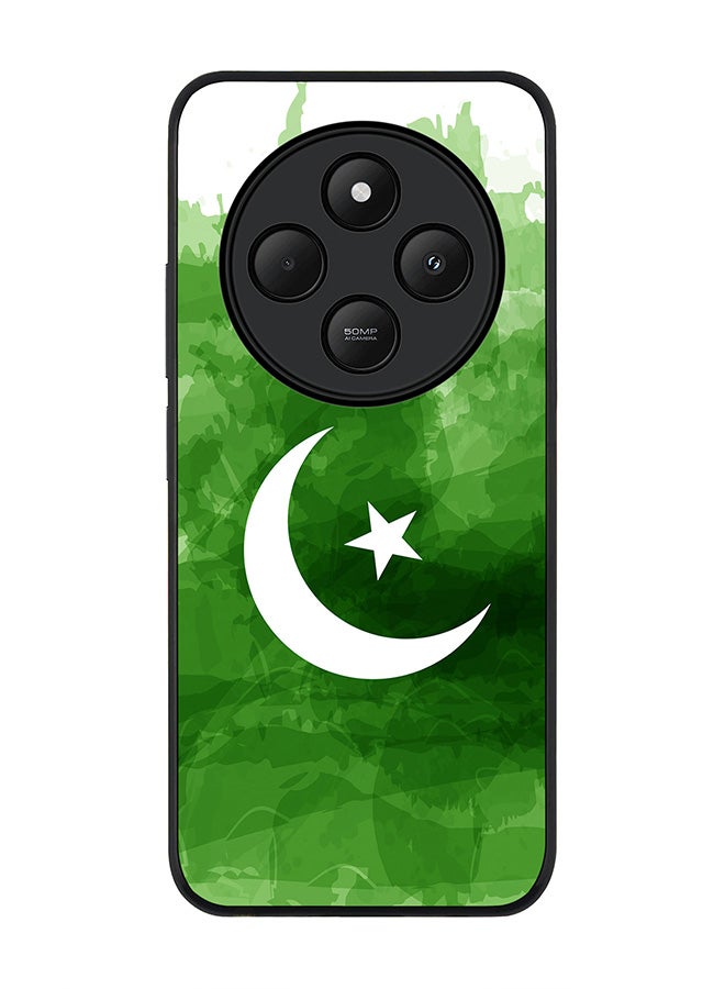 Stylizedd For Xiaomi Poco C75 Case,Slim fit Camera Protection, Shockproof Thin Phone cover - Crescent Green - Image 1