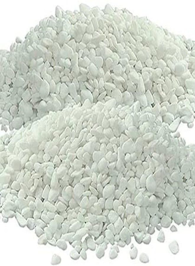 The Green View Gardens White Pebbles Natural Stones for Garden Flowerpot Aquarium Decorative Pack Off 1 Kg - Image 3