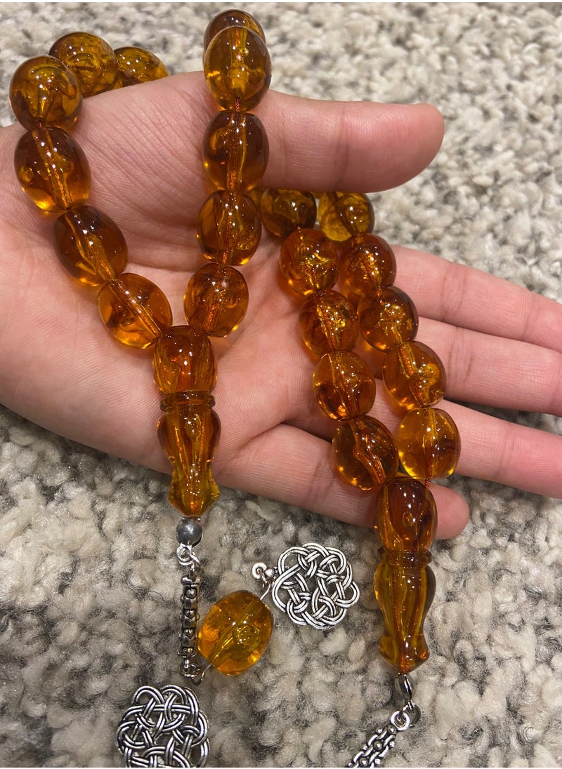 JewelryJo - Sandalous Prayer Beads For Men 28 Beads Size 13.4mm - Image 1