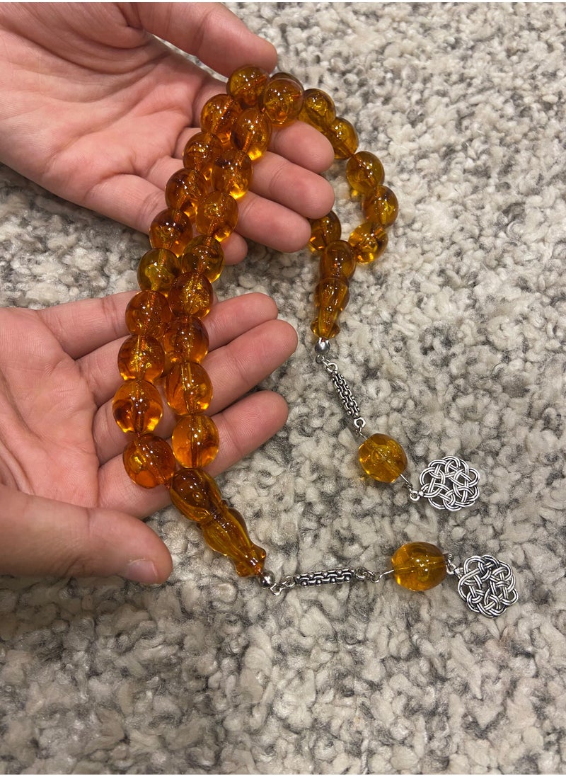 JewelryJo - Sandalous Prayer Beads For Men 28 Beads Size 13.4mm - Image 1