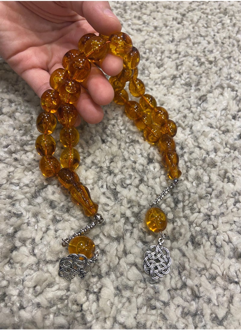 JewelryJo - Sandalous Prayer Beads For Men 28 Beads Size 13.4mm - Image 1