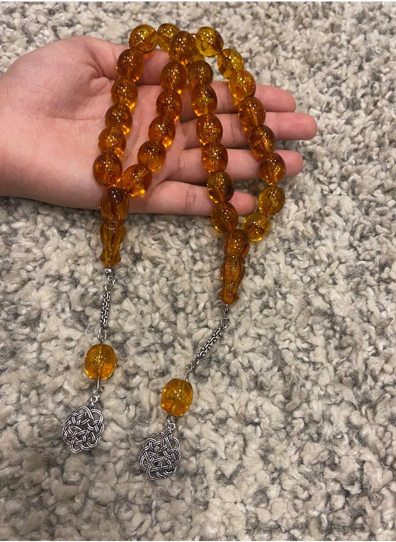 JewelryJo - Sandalous Prayer Beads For Men 28 Beads Size 13.4mm - Image 1