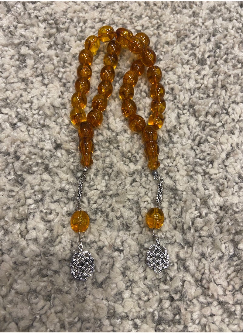 JewelryJo - Sandalous Prayer Beads For Men 28 Beads Size 13.4mm - Image 1