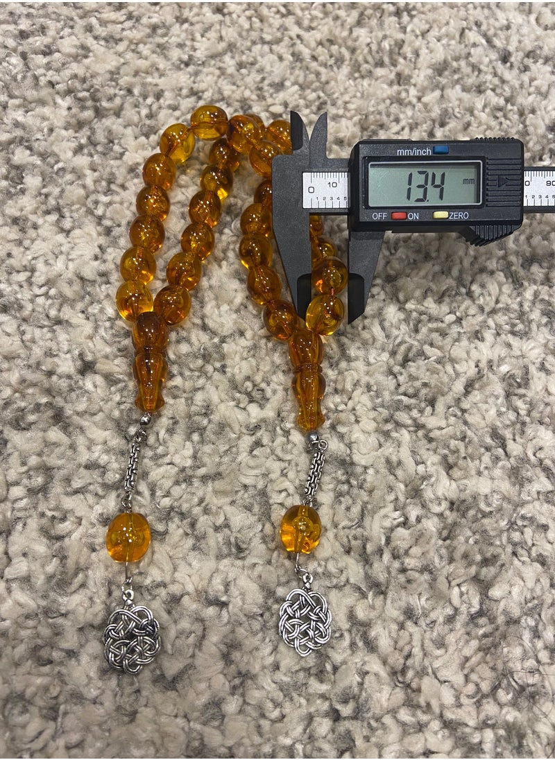 JewelryJo - Sandalous Prayer Beads For Men 28 Beads Size 13.4mm - Image 1