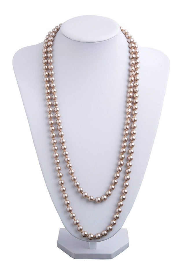 Cizoe 1920s Flapper Gatsby Costume Accessories Set 20s Flapper Headband Vintage Pearl Necklace Gloves(111K) - Image 5