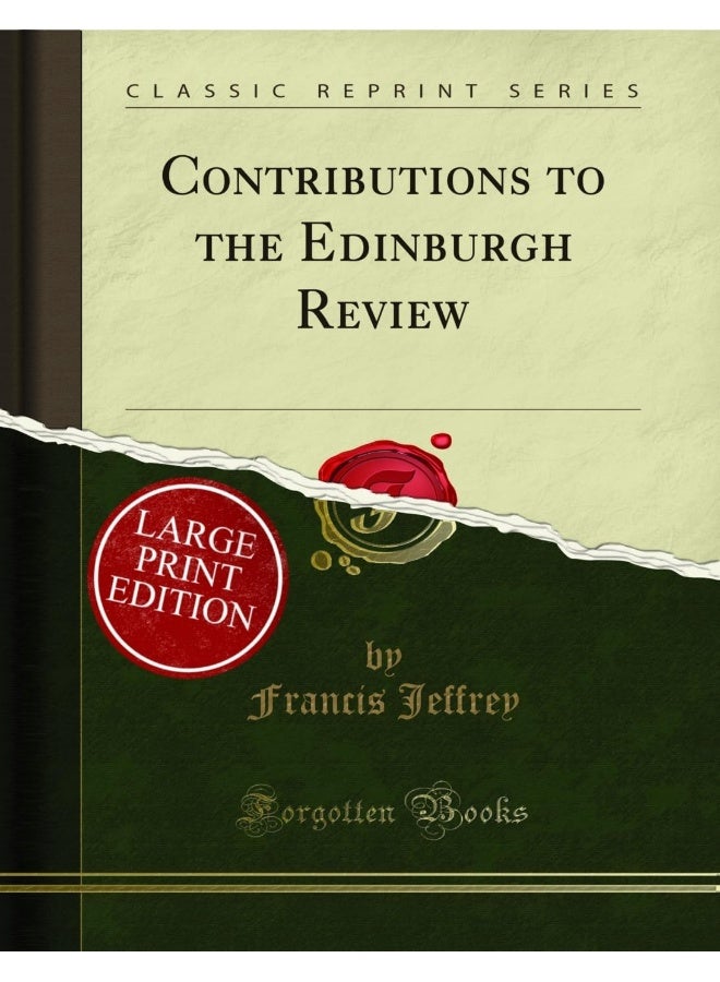 Contributions to the Edinburgh Review (Large Text Classic Reprint) - Image 5