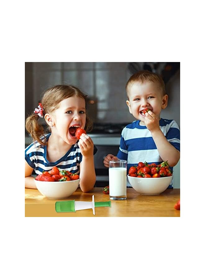 SYOSI Cutter, Tomato Cutter Fruit Vegetable Slicer, 2Pcs Creative Kitchen Cut Gadget Tools, Grape Slicer Kitchen Gadget Grape Peeler Cherry Tomato Slicer - Image 2