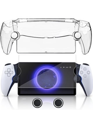 Case for PlayStation Portal Remote Player 3-In-1 Set with Hard PC Case Tempered Film Thumb Cap for PS5 Playstatiofn Portal Accessory Kit - pzsku/ZE5C95184D3C7F39DACF5Z/45/_/1720284225/3a29b978-59d1-4aec-ab5c-a7ebbc613904