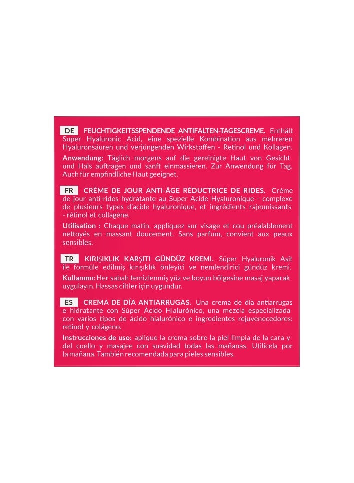 Hada Labo Tokyo Anti-Aging Wrinkle Reducer Day Cream 50ml - Image 5